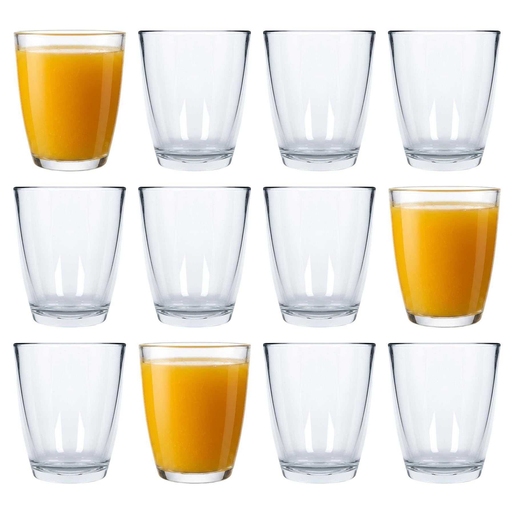 Argon Tableware Conical Glass Tumblers - 250ml - Pack of 12