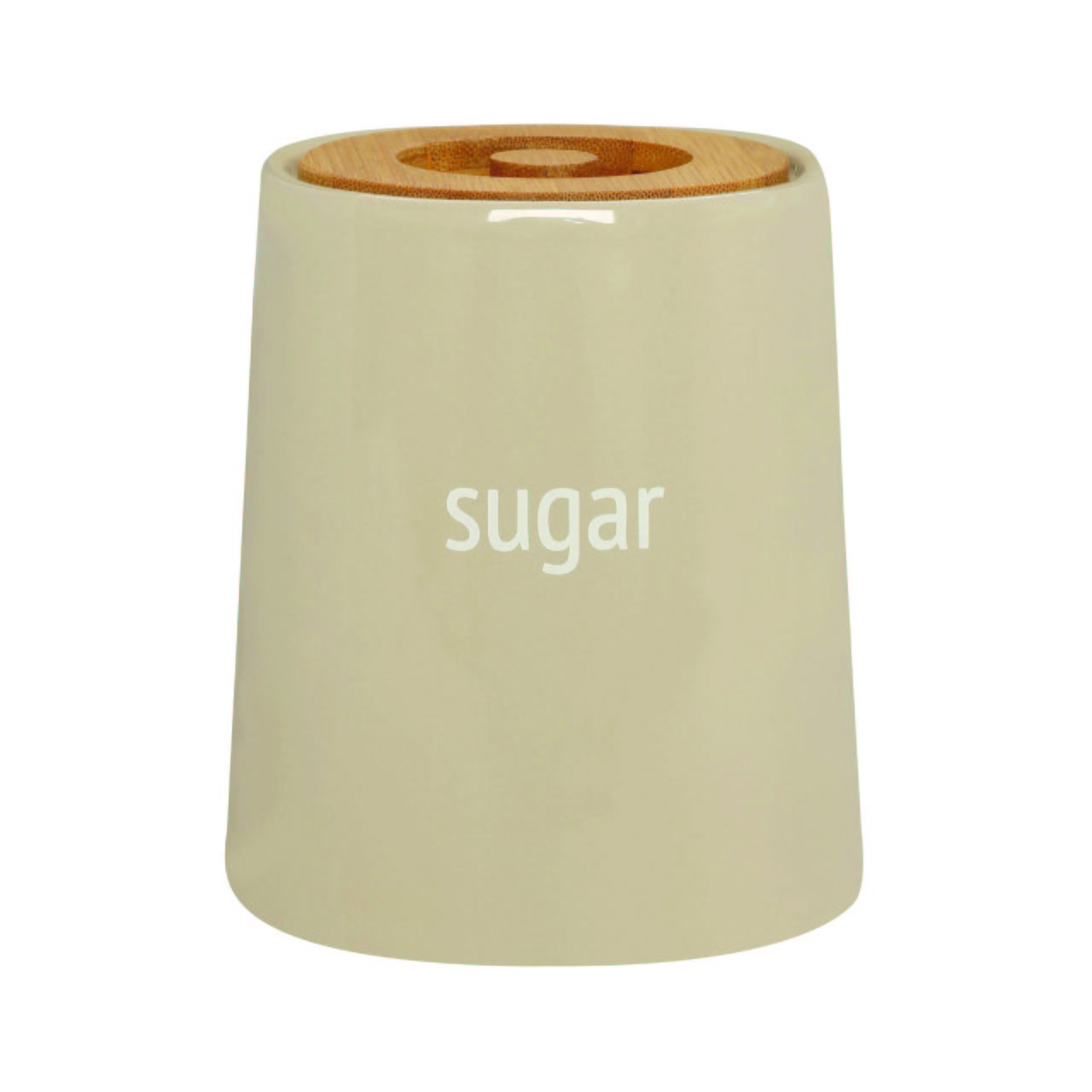 Orsina Fletcher Ceramic Sugar Canister – Beige