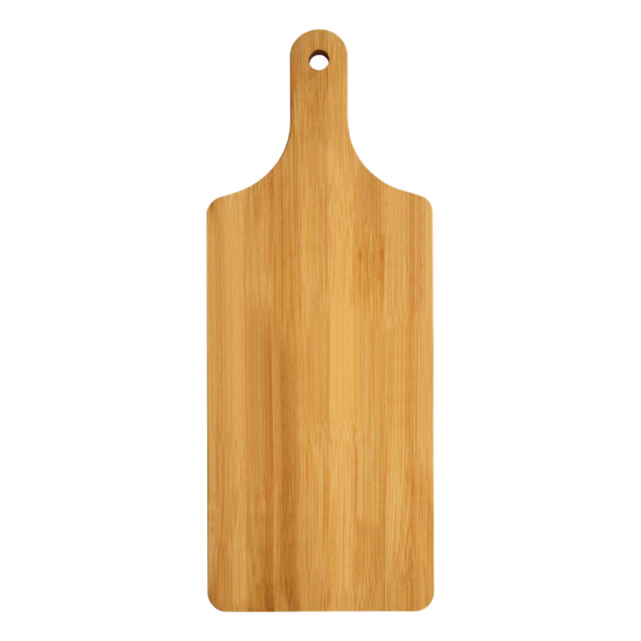 Orsina Aleki Large Bamboo Paddle Chopping and Serving Board - Natural