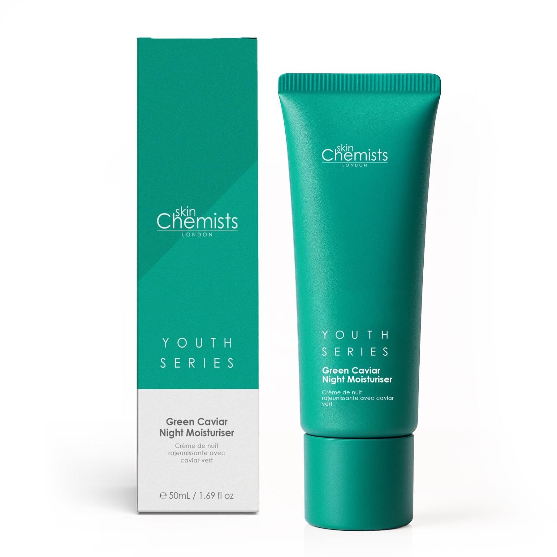 skinChemists Green Caviar Anti-Ageing Night Moisturiser - 50ml