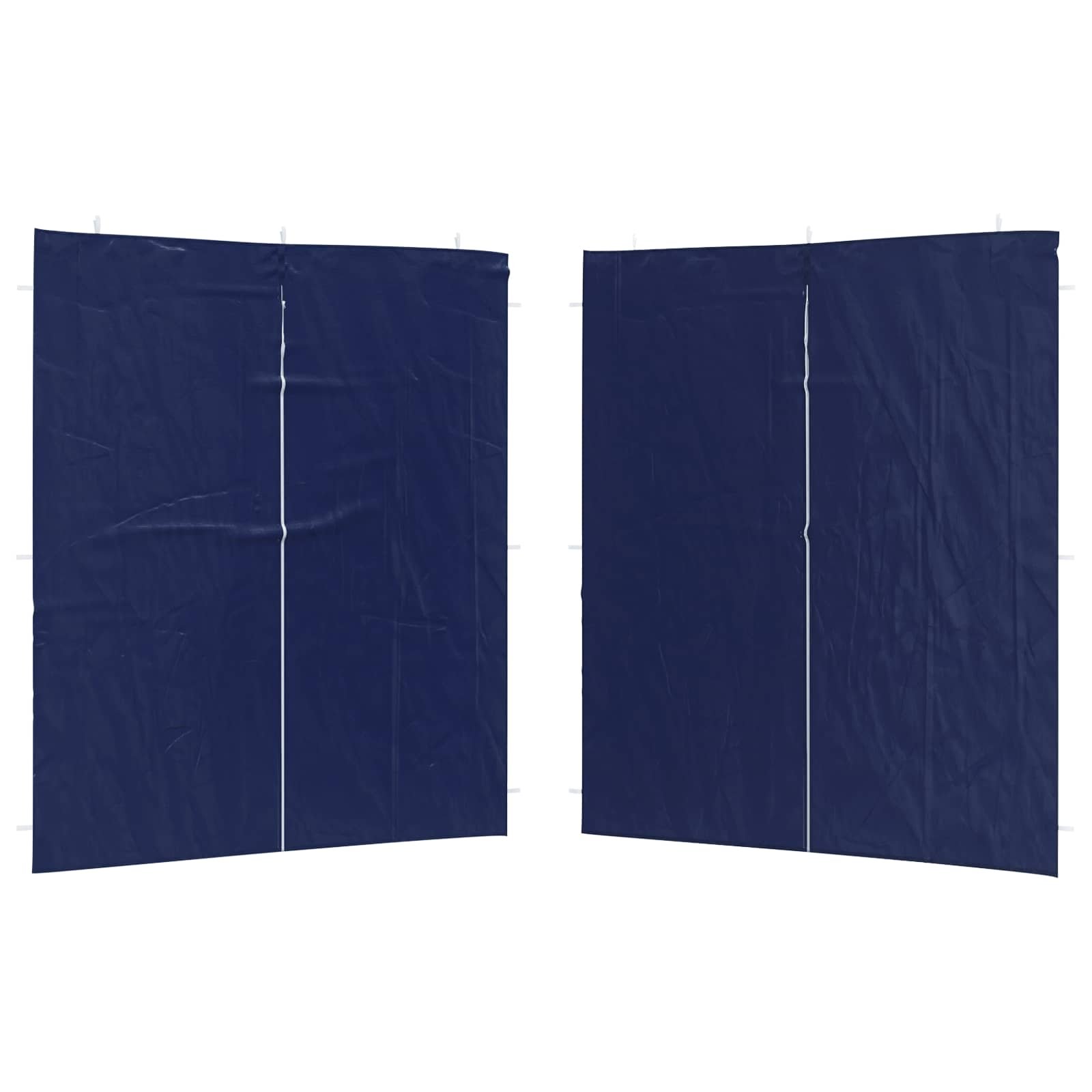 Walplus 200 x 195 cm PE Replacement Party Tent Sidewalls 2pcs - Blue