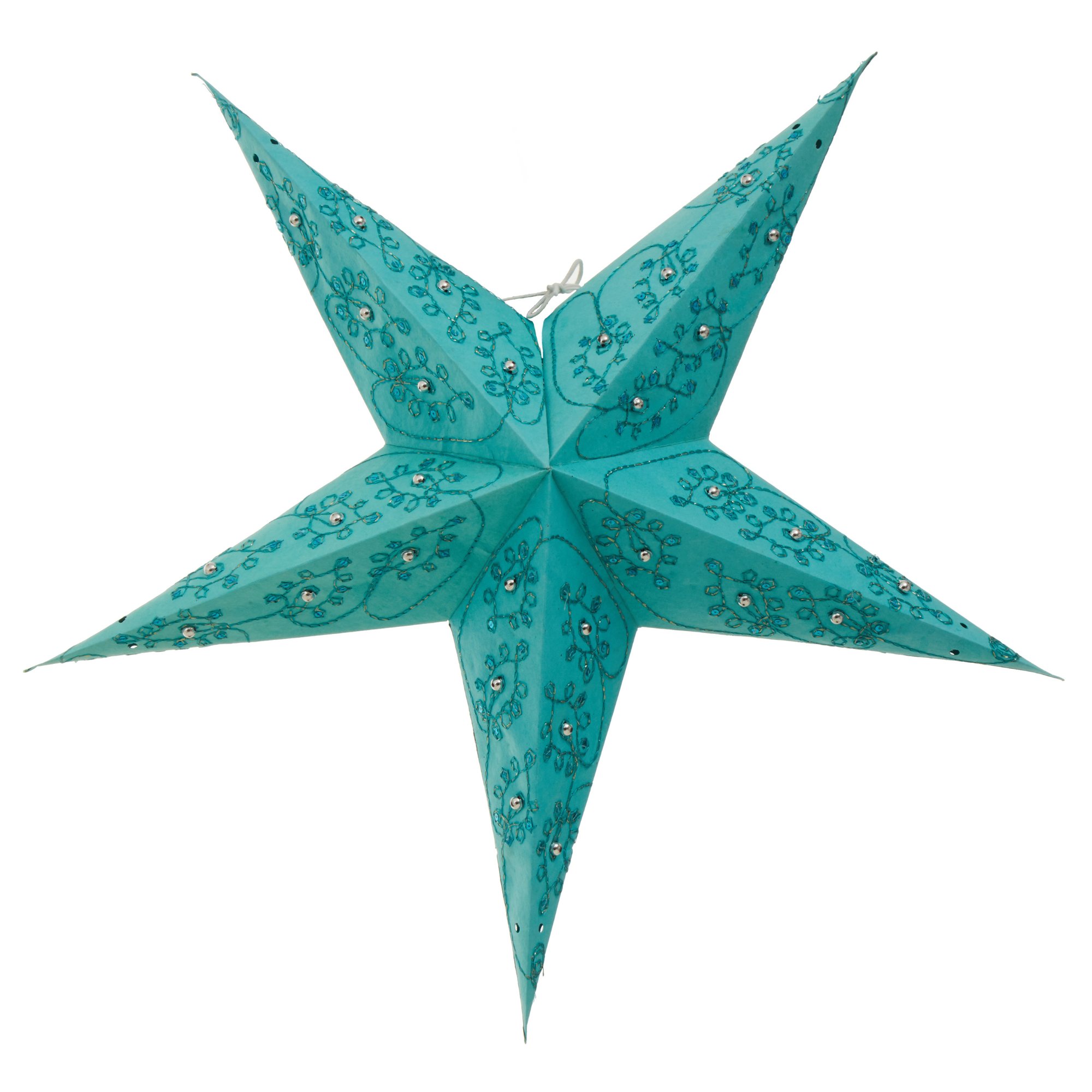 Orsina Leela 5 Point Paper Star – Turquoise