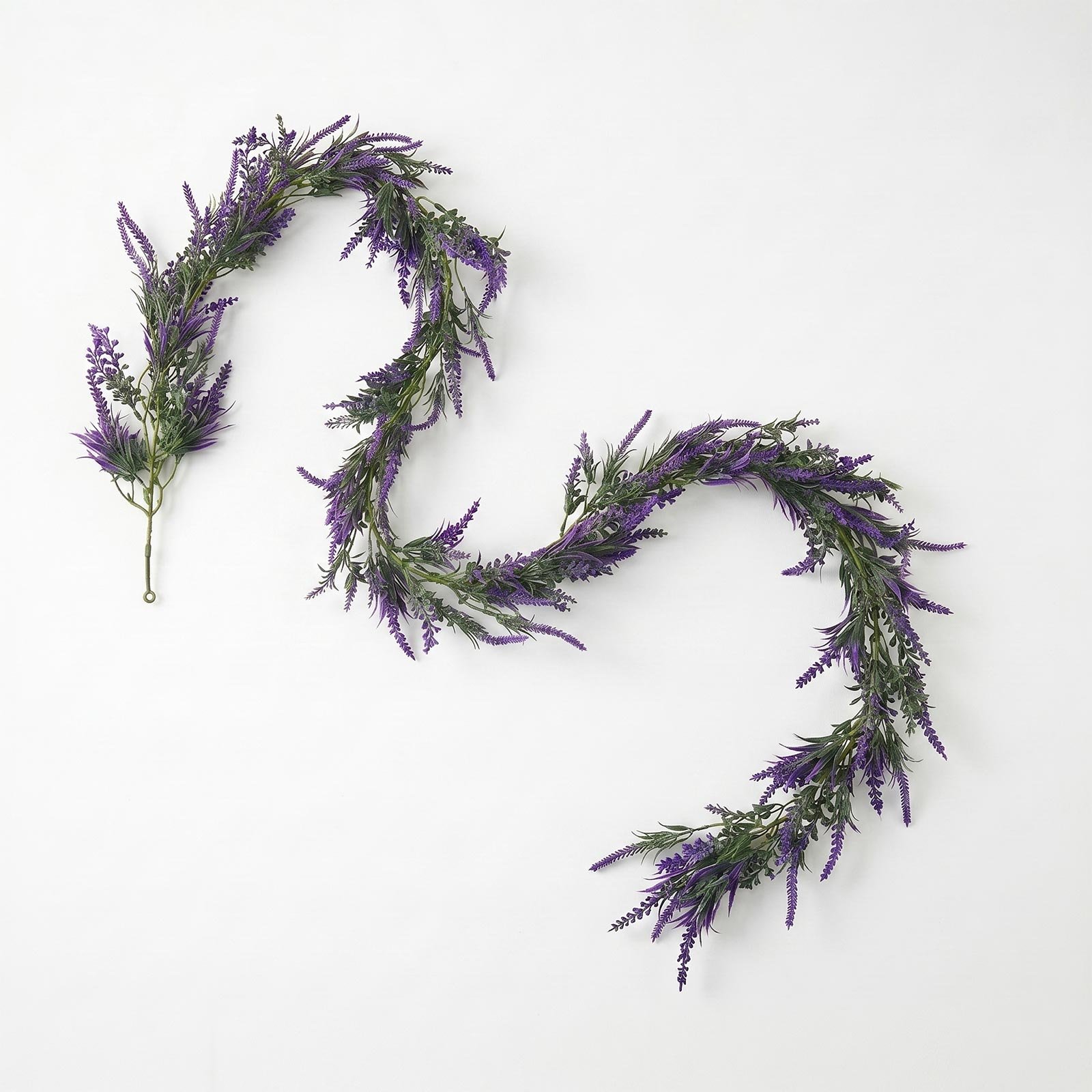 Homescapes Polyester Garland 190cm - Purple