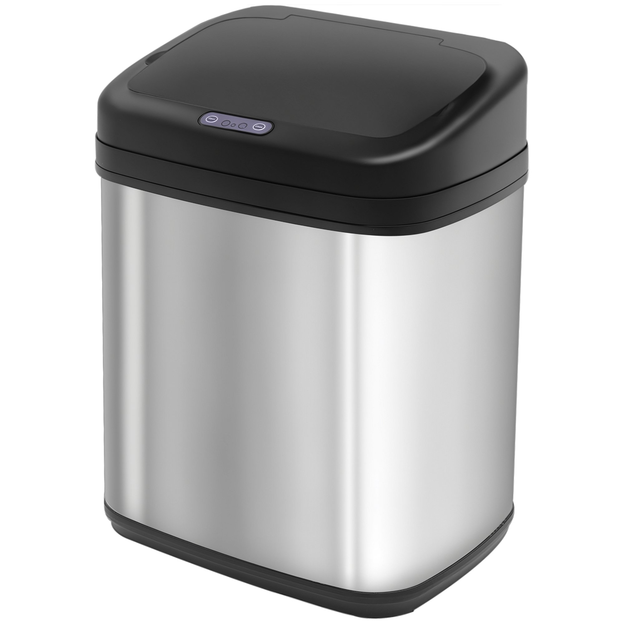 HOMCOM 20L Stainless Steel Automatic Sensor Dustbin with Bucket
