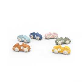 Speedy Monkey Wooden Racing Car