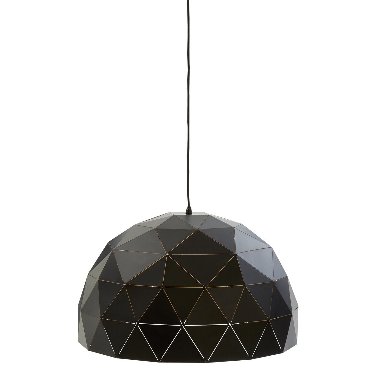 Orsina Mateo Large Geometric Pendant Light - Black