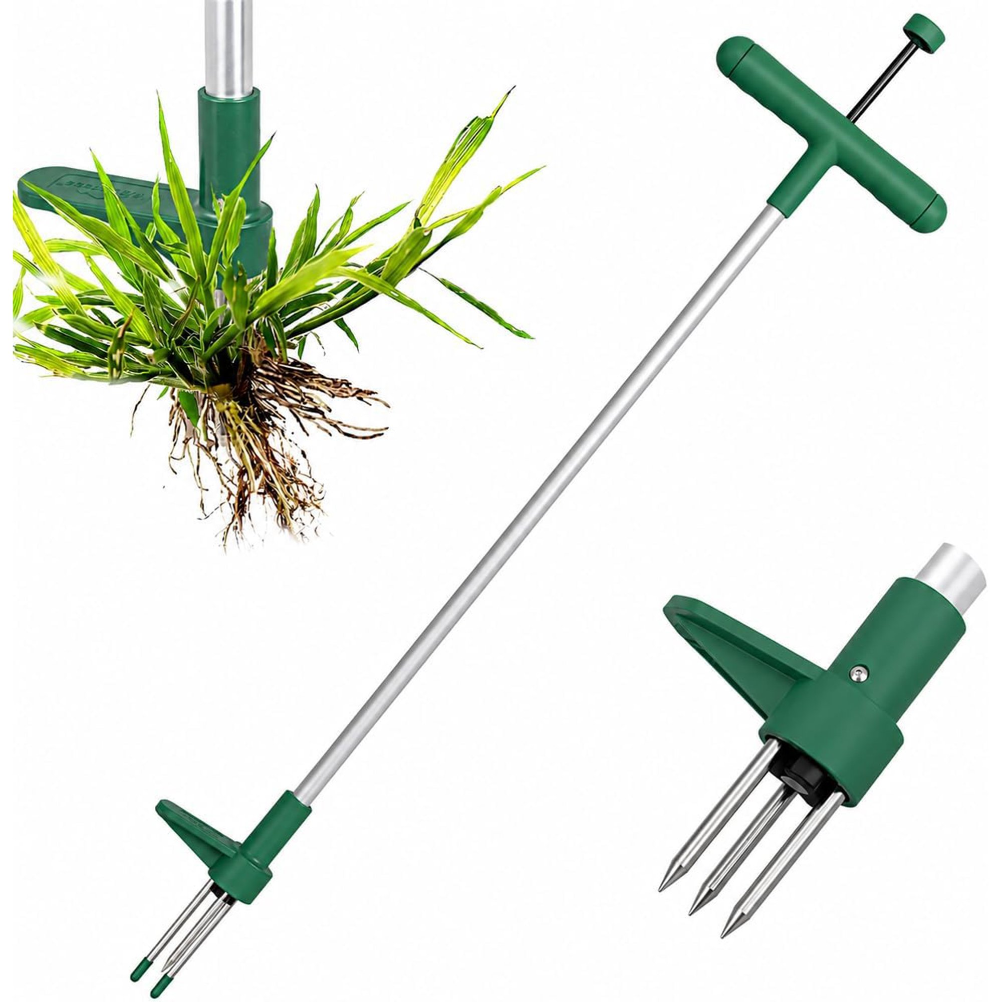 Vivo Technologies Long Handle Garden Weeder Removal Tool