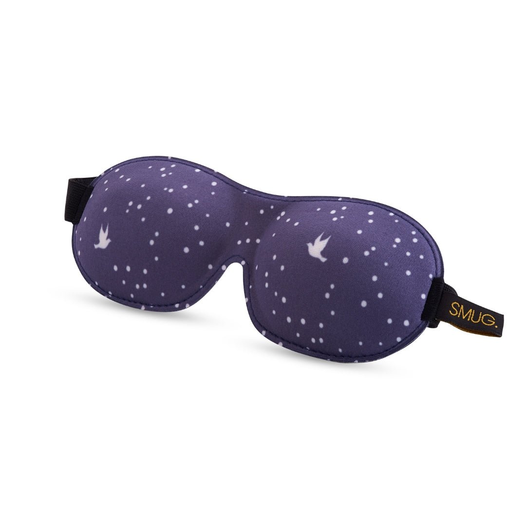 SMUG Contoured 3D Blackout Sleep Mask - Night Sky Print