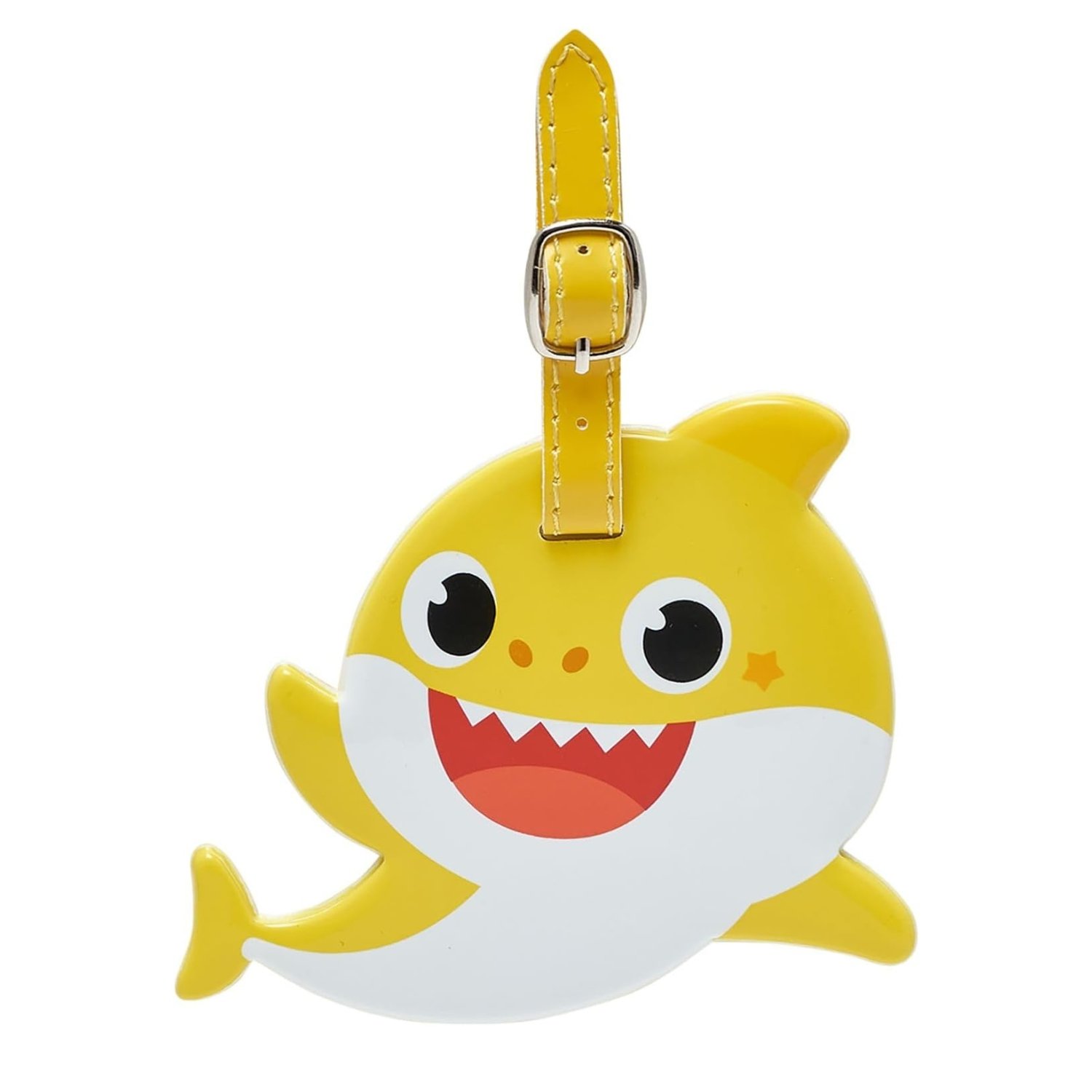 Widdop Baby Shark Luggage Tag - Yellow