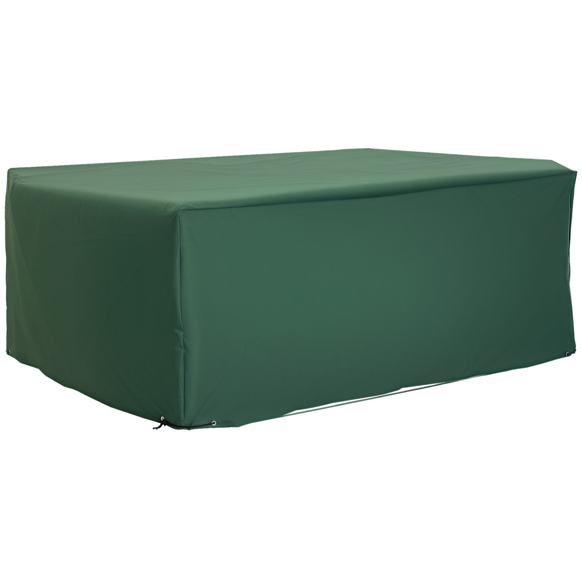 Outsunny Large Fabric Waterproof UV Resistant Furniture Cover - Green