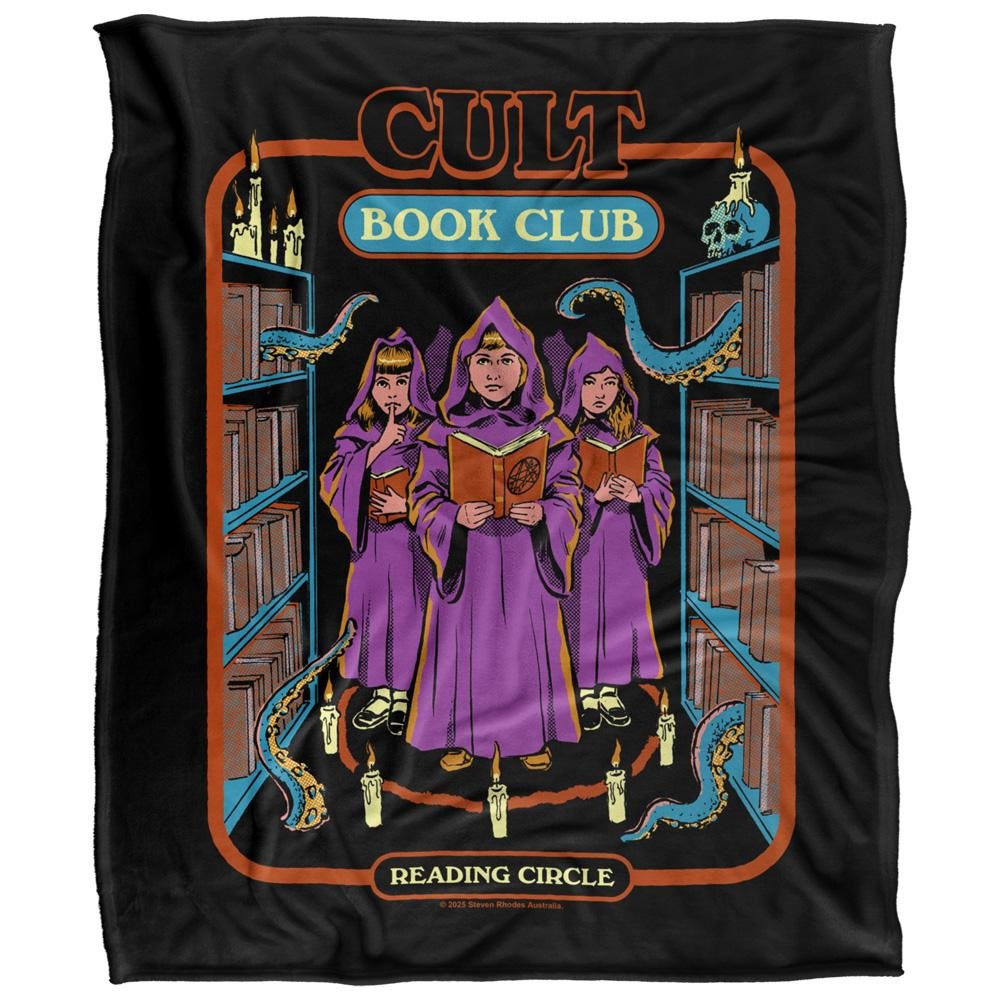 Steven Rhodes Cult Book Club Soft Touch Blanket - 147cm x 91cm