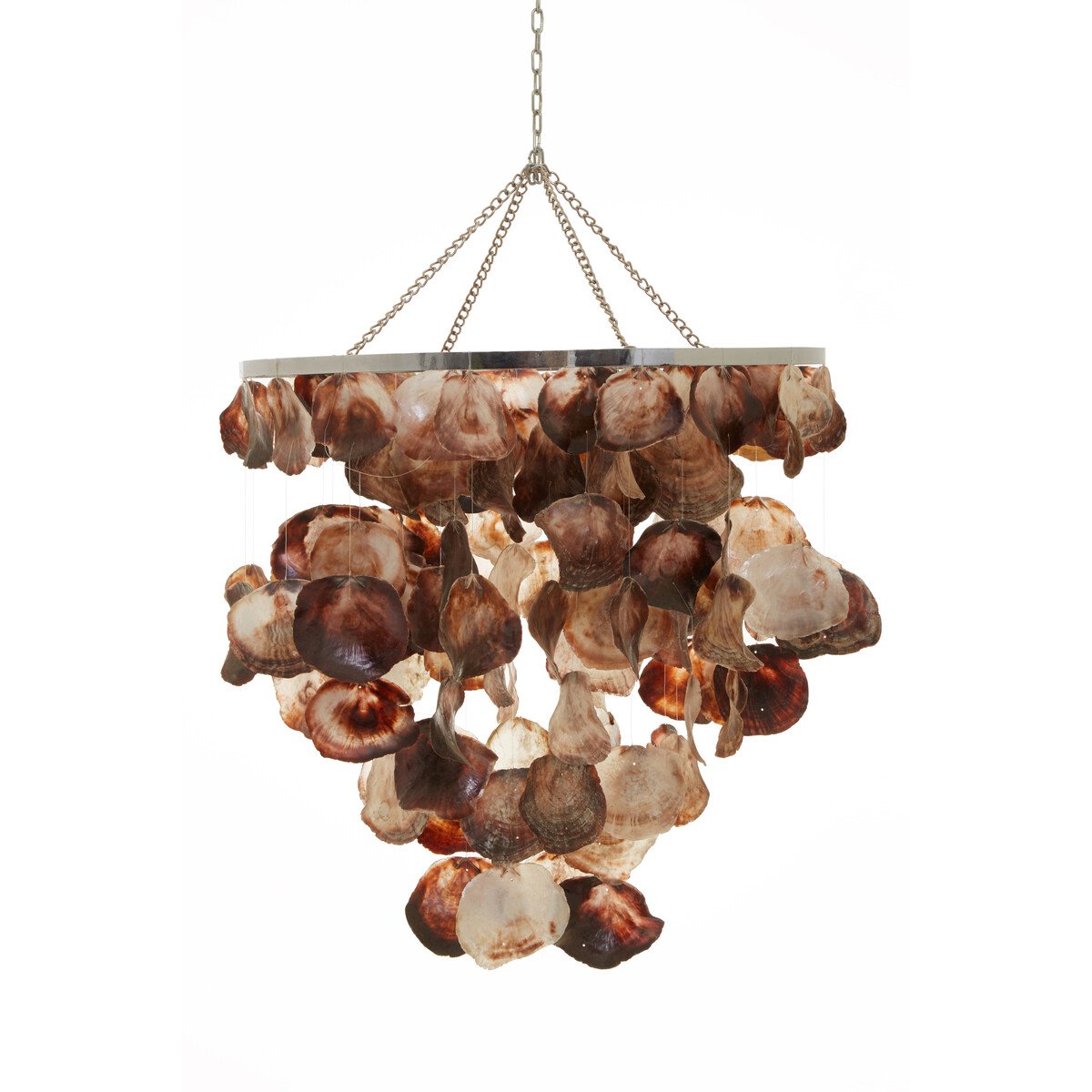 Orsina Palu Shell Abstract Pendant Shade - Natural
