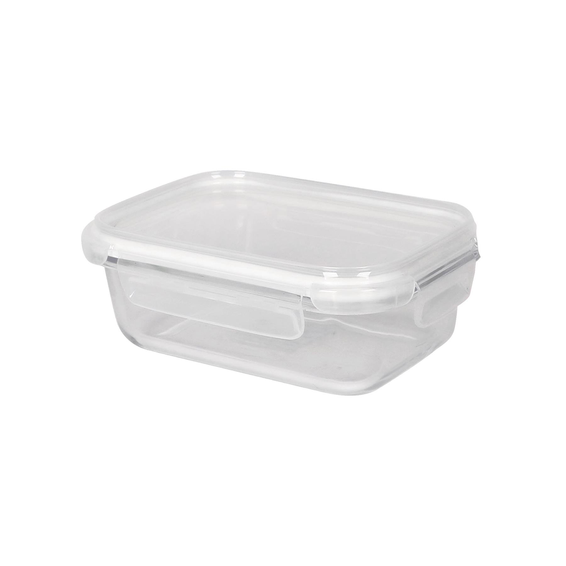 Harbour Housewares Glass Food Storage Container with Lid - 17 x 5.5cm