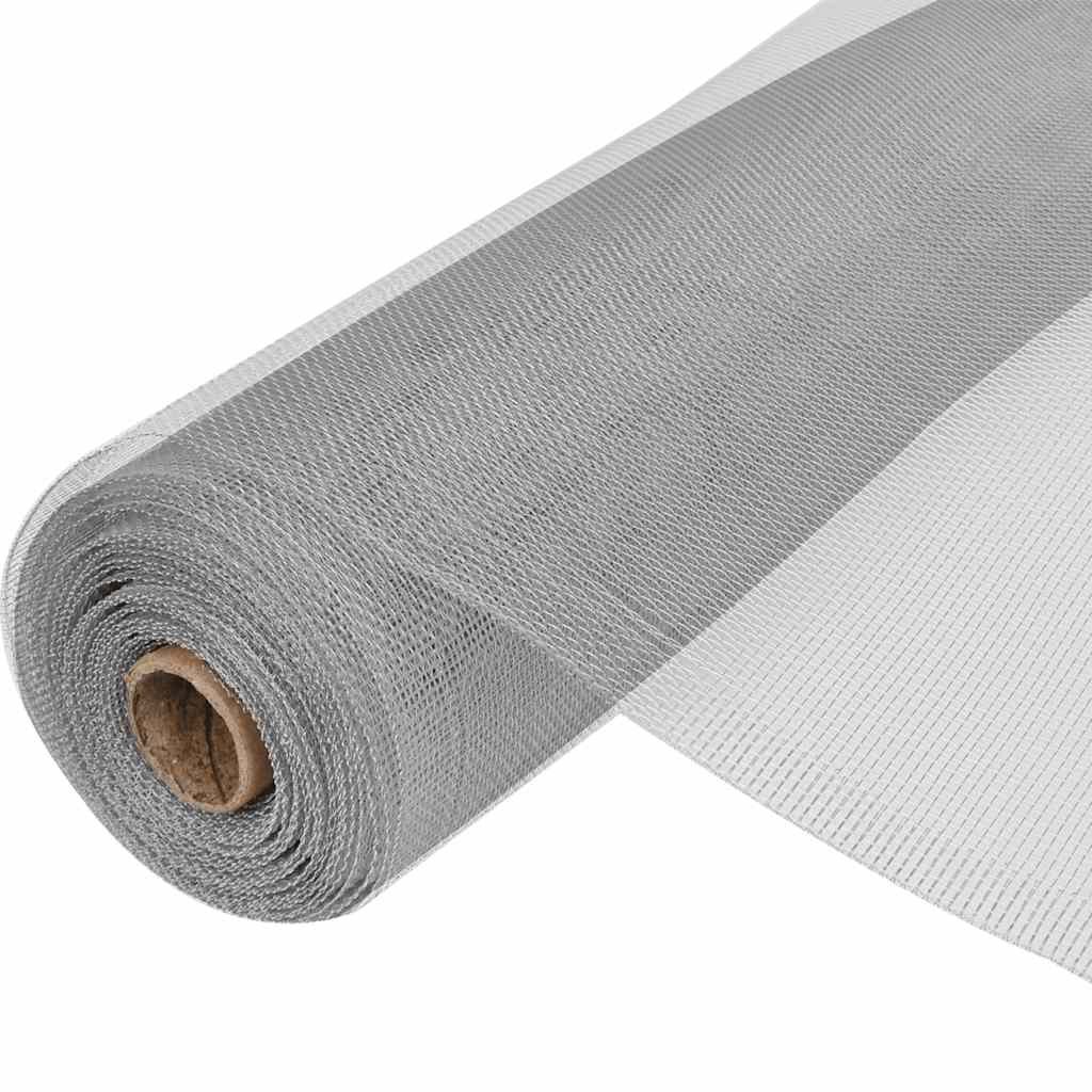 Walplus Aluminium Mesh Screen - Silver - 100 x 1000 cm