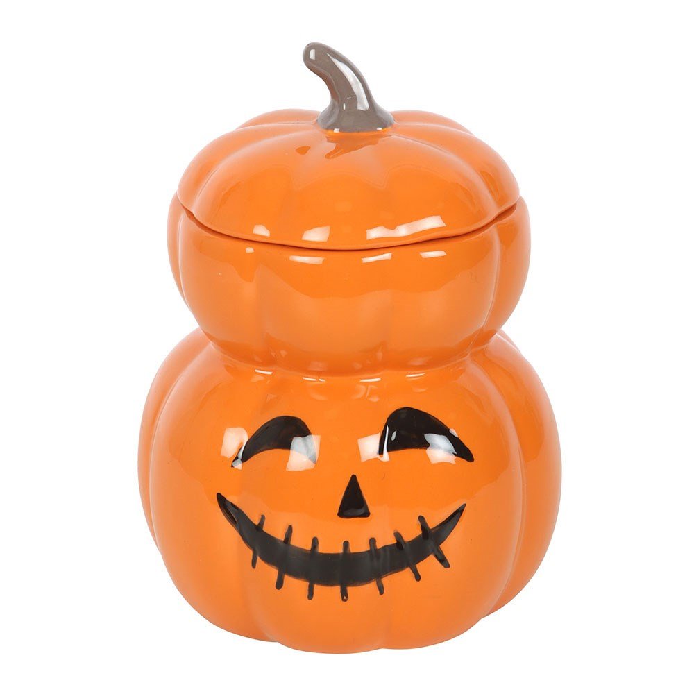 Something Different Stacked Pumpkins Oil Burner - Orange