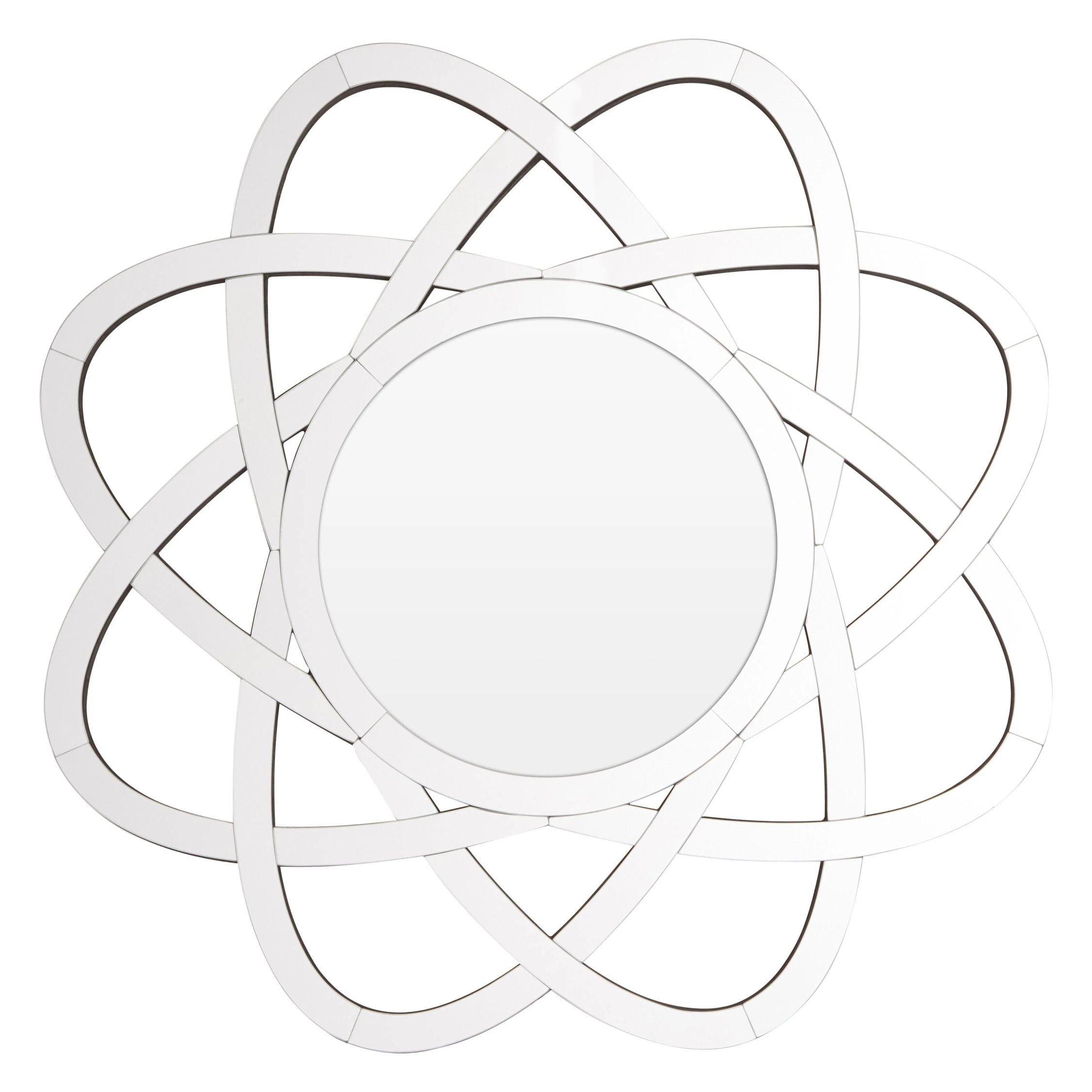 Orsina Globular Wall Mirror – Silver