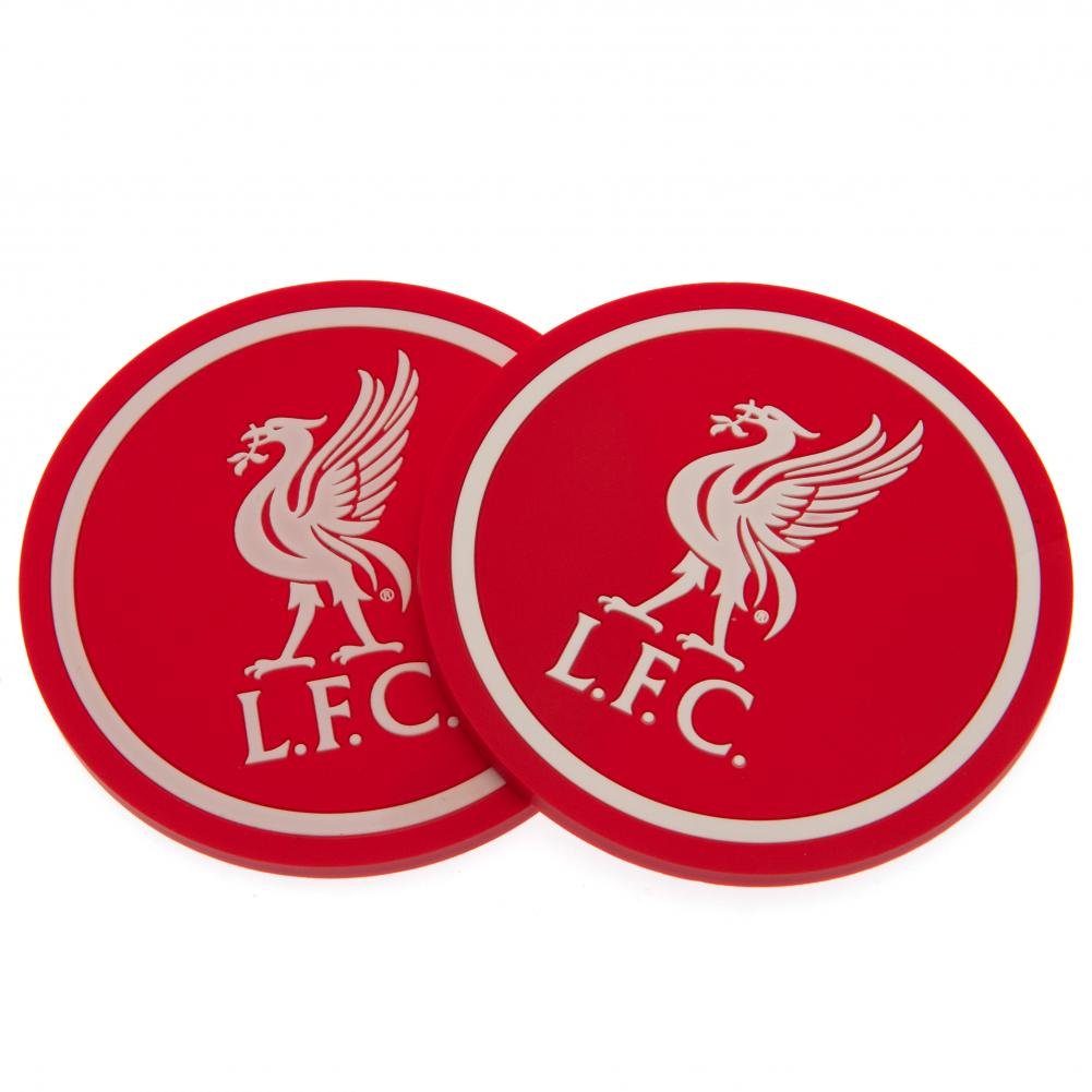 Liverpool FC Pack of 2 Coaster - Red