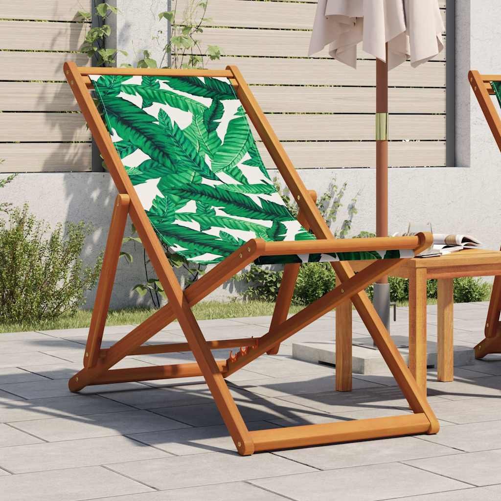 Walplus Wood Folding Chair - Green
