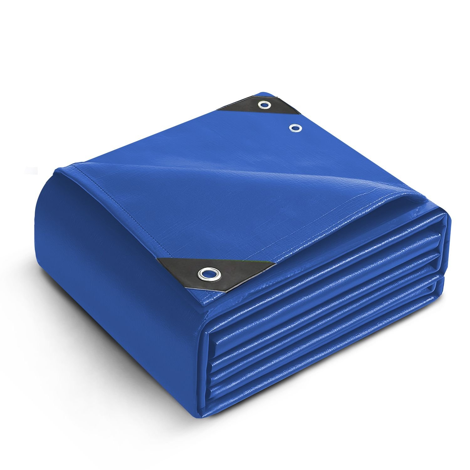 Keplin 70gsm Polyethylene Tarpaulin Cover Sheet 3 x 3m - Blue