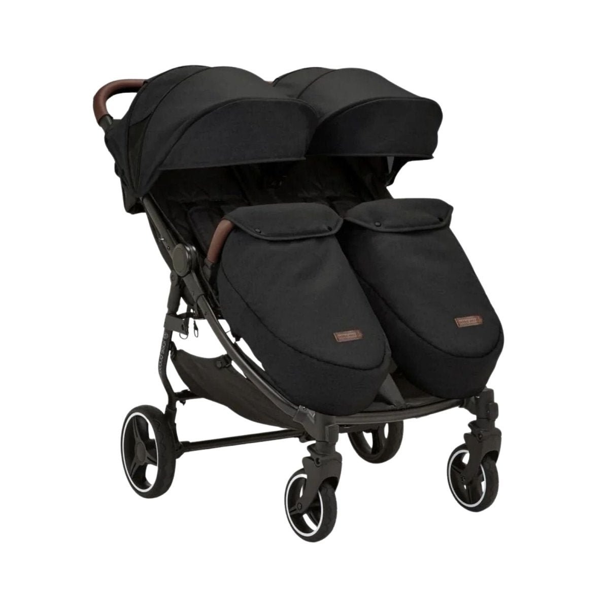 Ickle Bubba Venus Max Twin Pushchair - Black