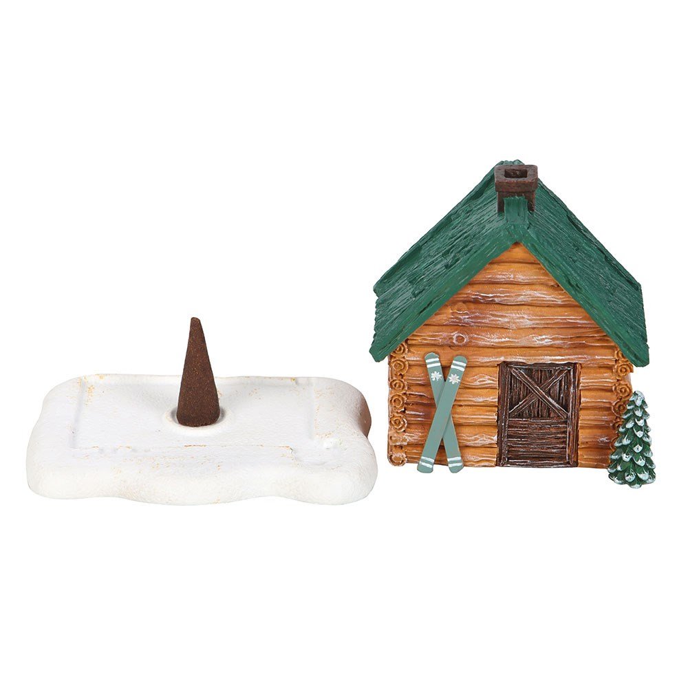 Something Different Ski Chalet Incense Cone Holder