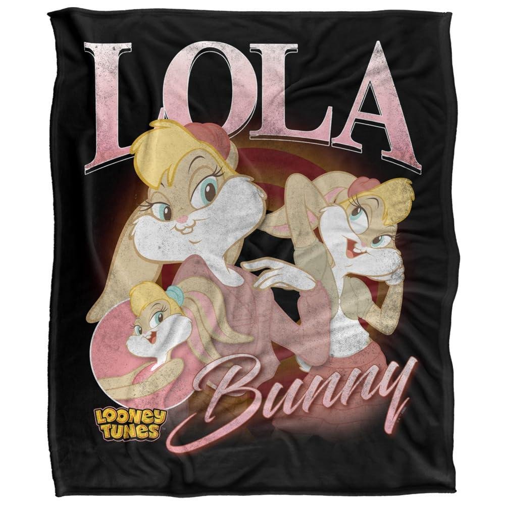 Looney Tunes Lola Bunny Bootleg Soft Touch Blanket - 147cm x 91cm