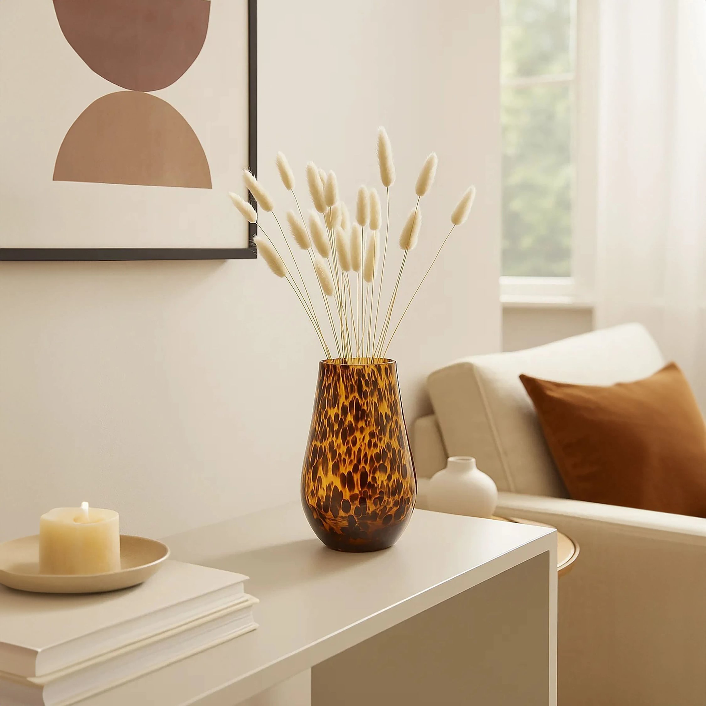 Orsina Celia Small Vase - Tortoise Shell Effect