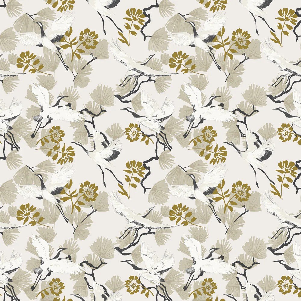 Furn Demoiselle Wallpaper - Natural