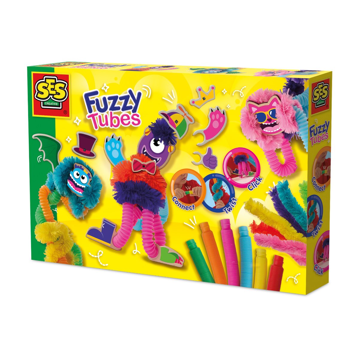 SES Creative Fuzzy Tubes Crafting Activity Set