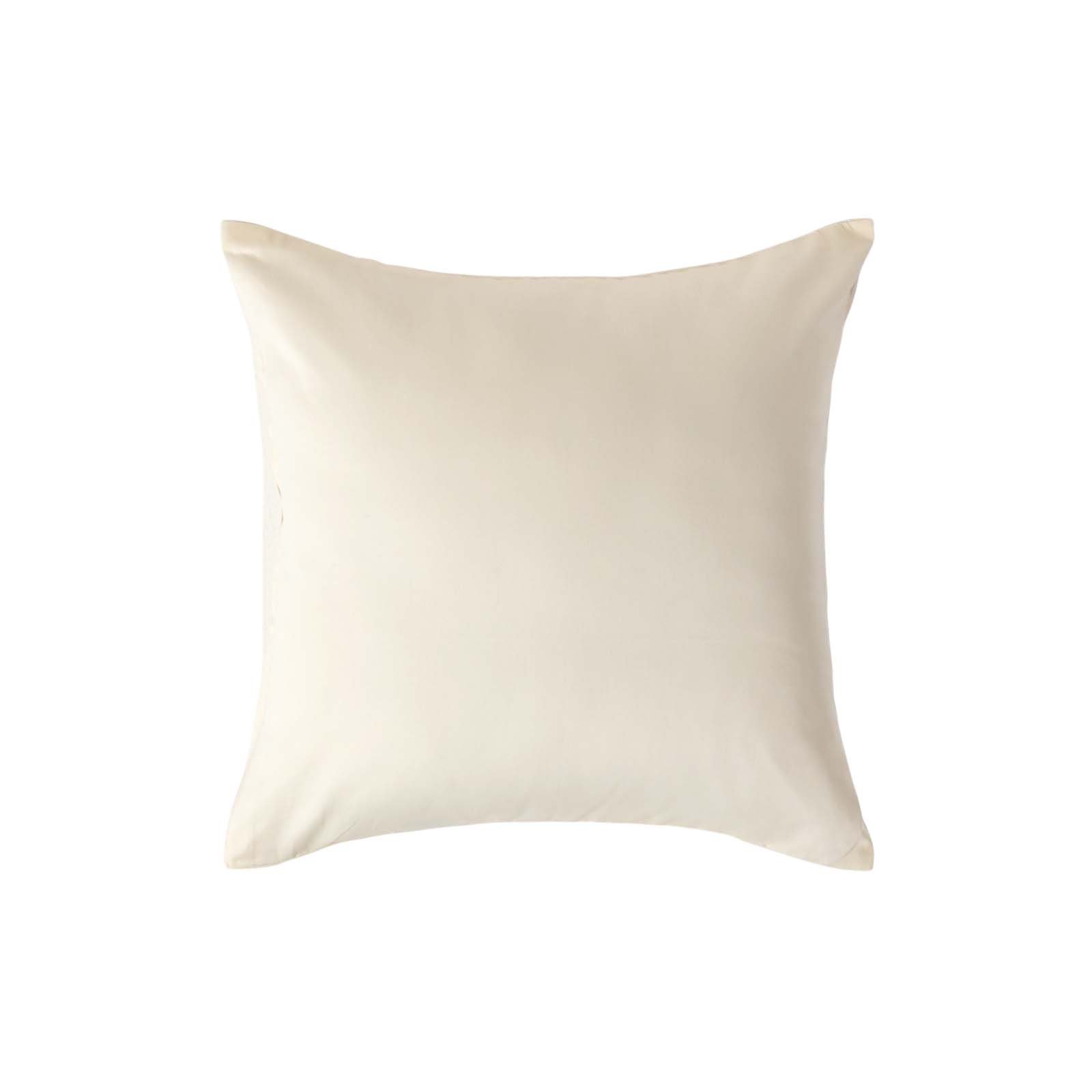 Homescapes Organic Egyptian Cotton Pillowcase - 40 x 40 cm - Cream