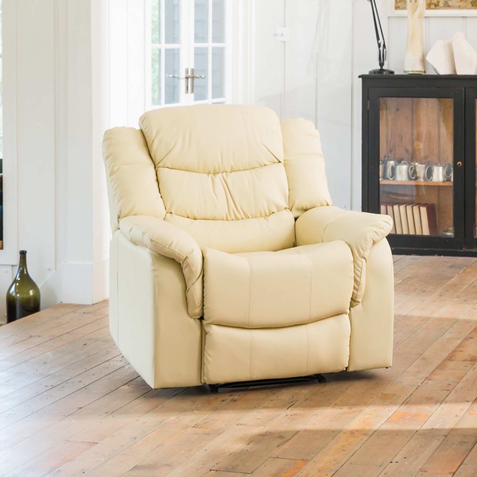 Artemis Home Almeira Reclining Armchair - Cream