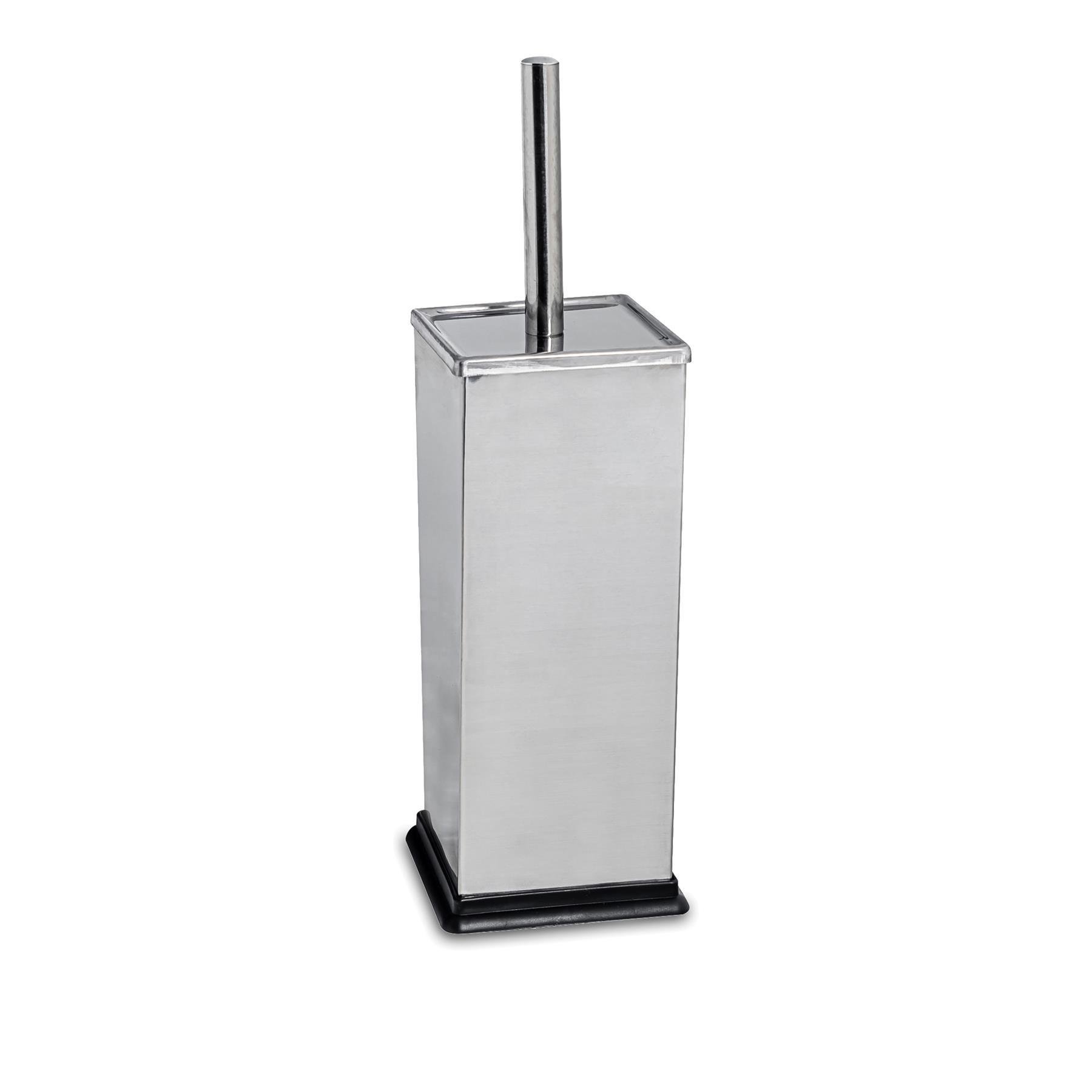 Harbour Housewares Square Toilet Brush - Chrome