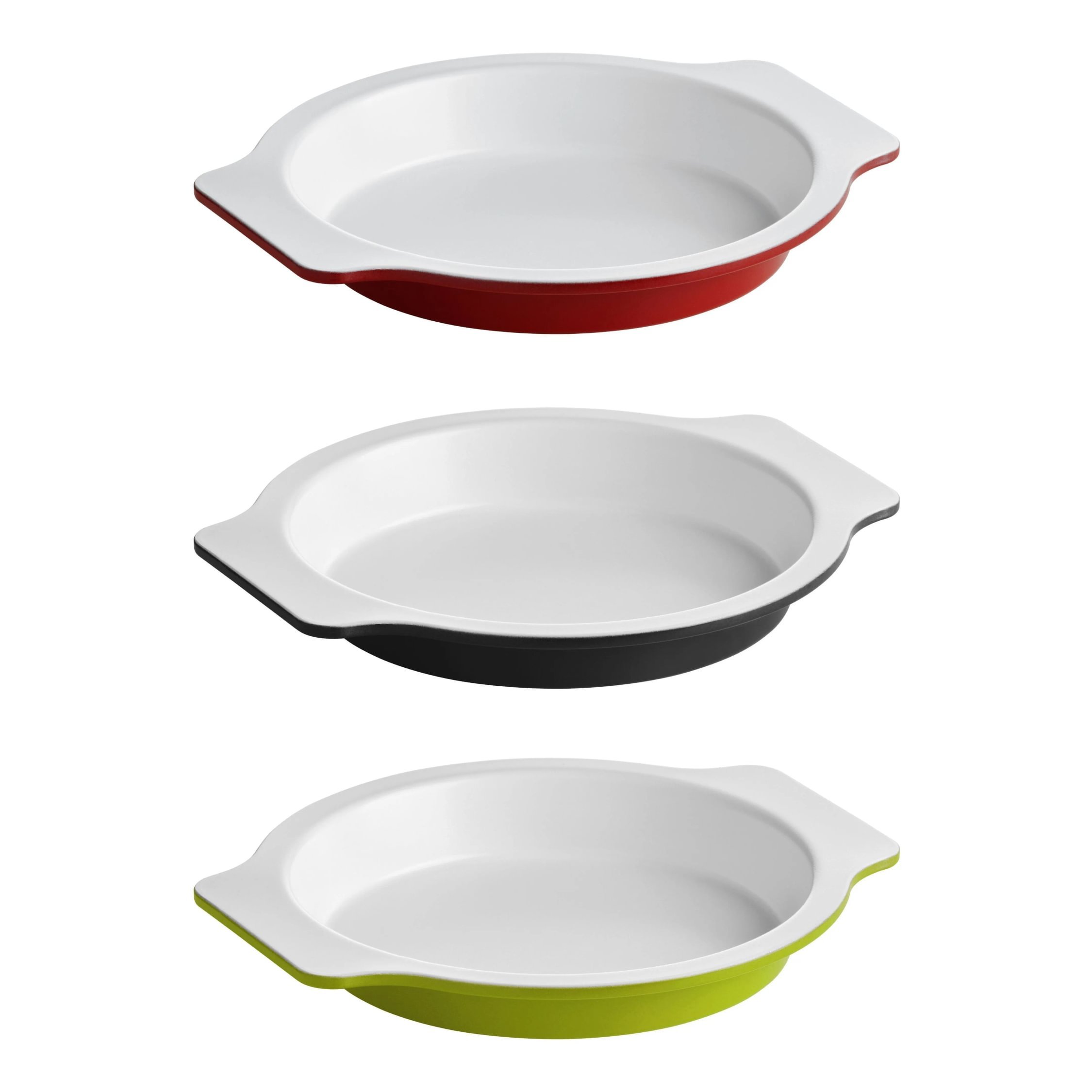 Orsina Ecocook Round 27cm Baking Dish With Handles - Black
