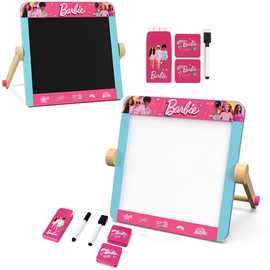 Barbie Wooden Double-Sided Tabletop Easel - Pink