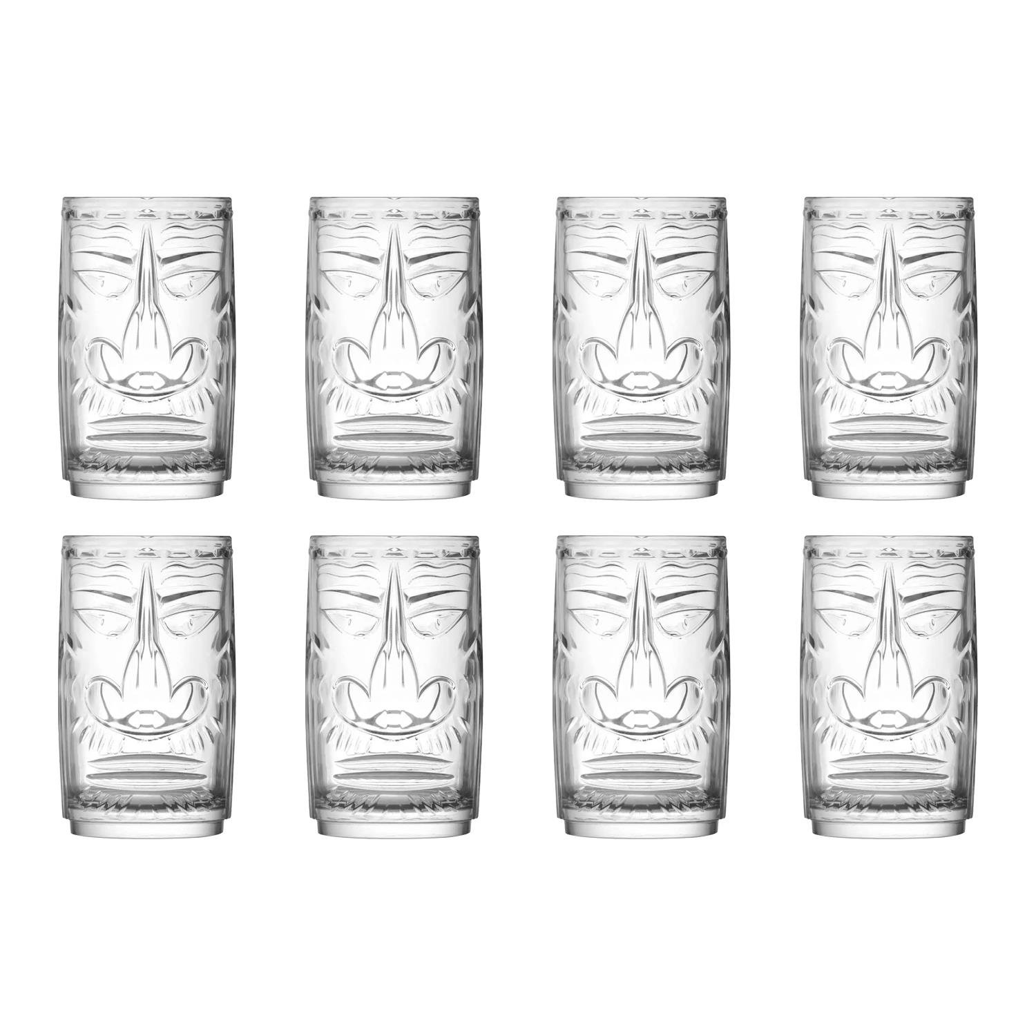 RCR Crystal Tiki Sardinia Highball Glasses 460ml - Pack of 8