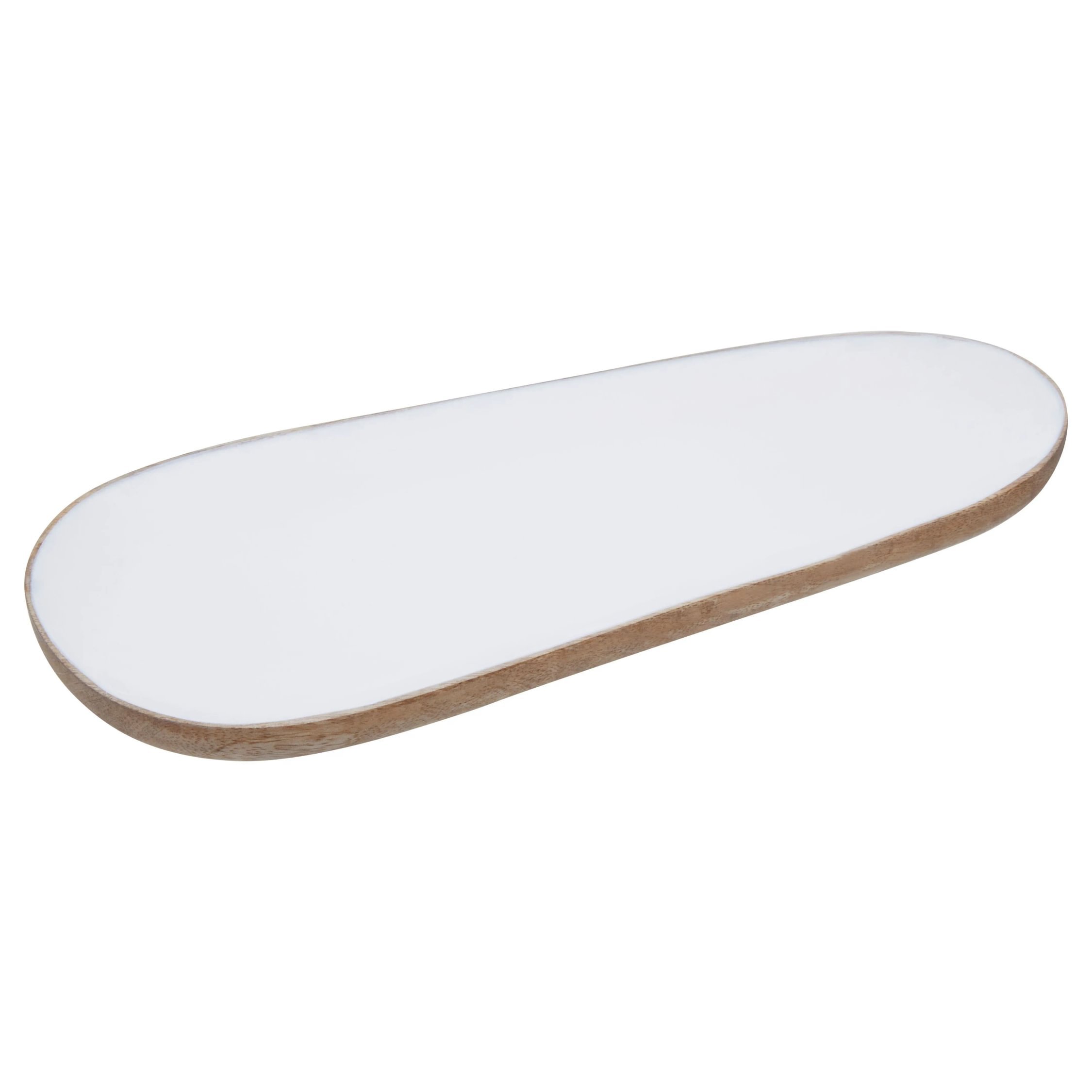 Orsina Kara Mango Wood Large Oval Serving Platter - Assorted