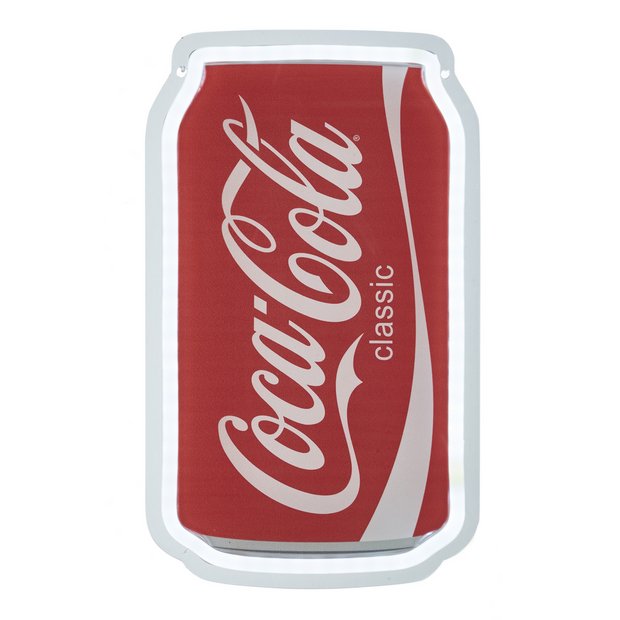 Buy Global Gizmos 50cm Coca-Cola Can LED Wall Light - Red