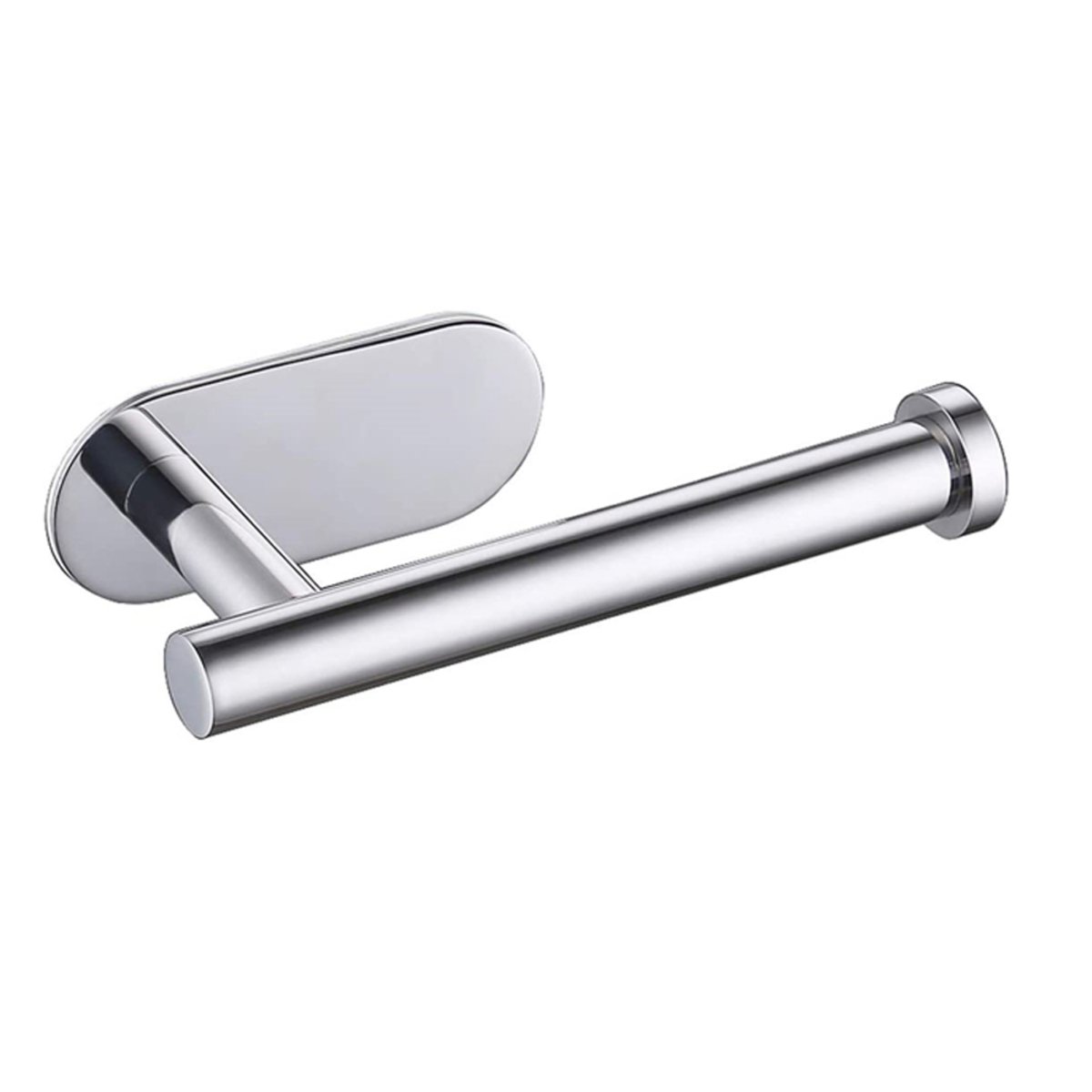 Living and Home Stainless Steel Toilet Roll Holder - Silver