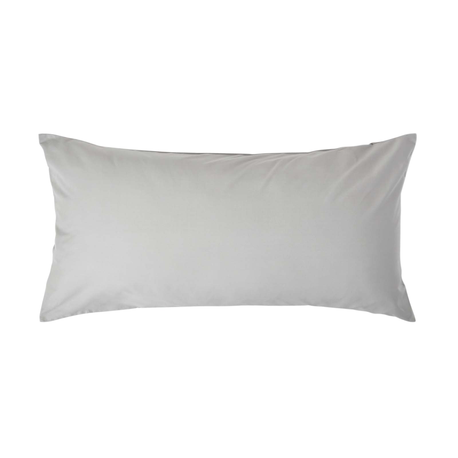 Homescapes Egyptian Cotton Pillowcase - 40 x 80 cm - Silver Grey