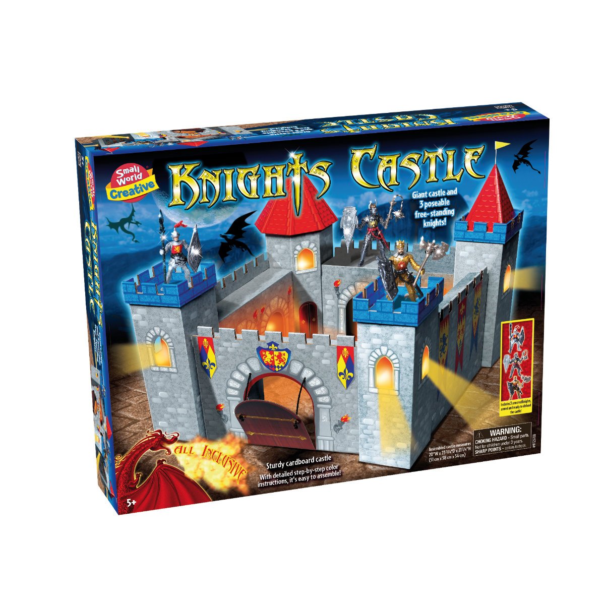 Small World Toys Knights Castle Playset