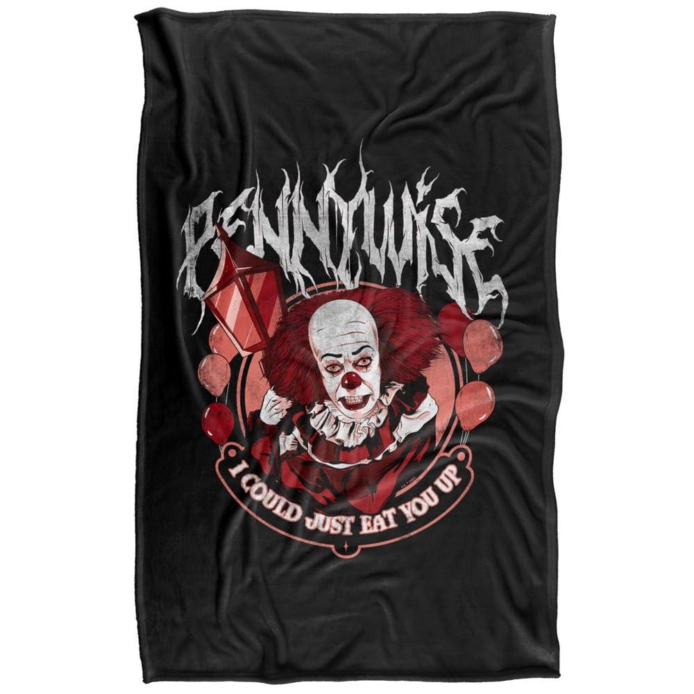 It Pennywise I Could Just Eat You Up Soft Touch Blanket - 152cm x 127cm