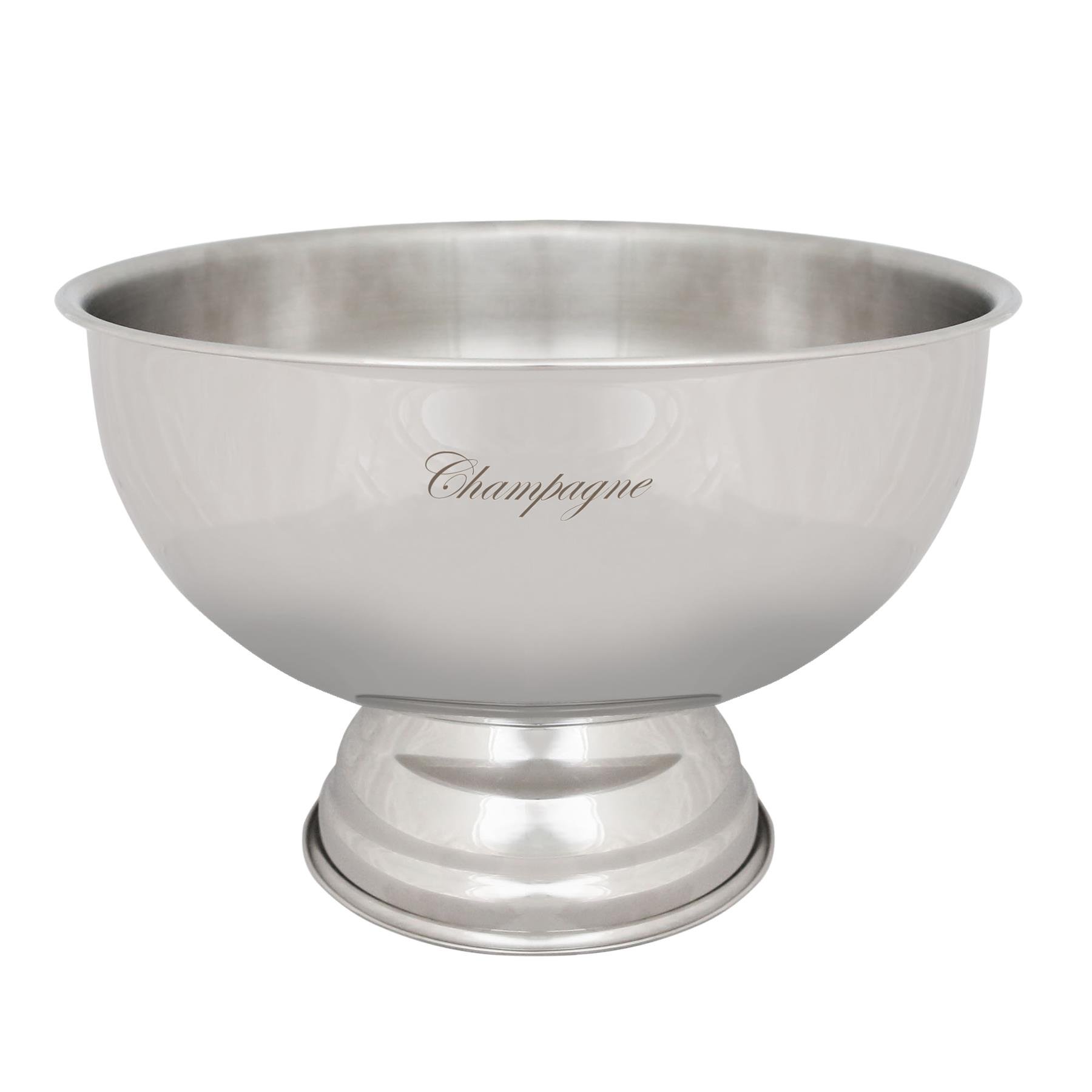 Rink Drink Stainless Steel Champagne Ice Bucket - Engraved