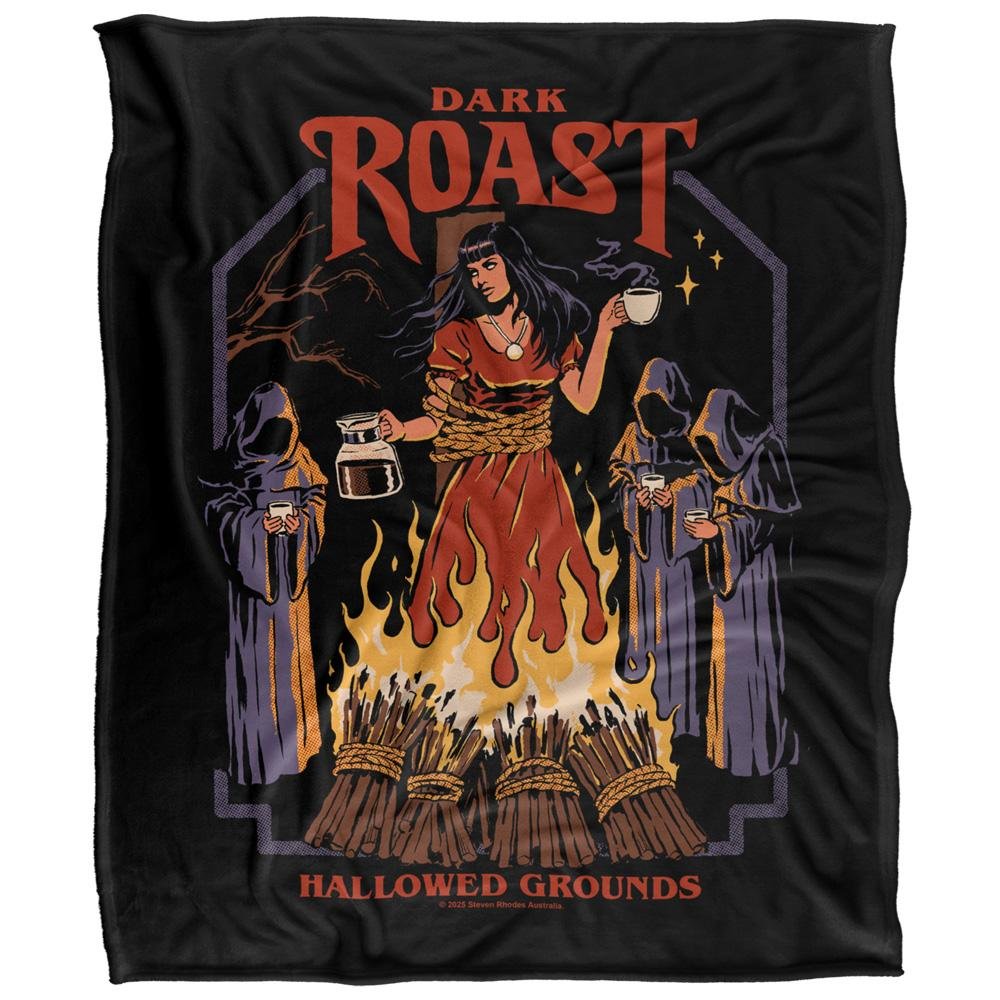 Steven Rhodes Dark Roast Soft Touch Blanket - 152cm x 127cm