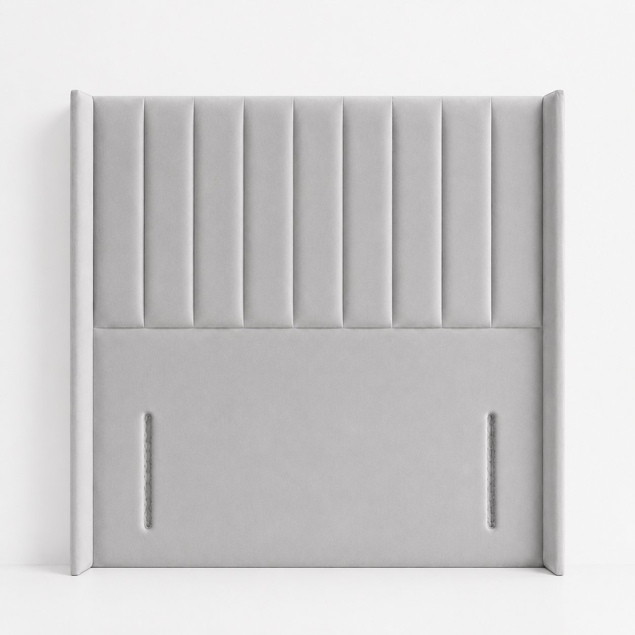 Comfy Deluxe Ameila Super King Headboard - Silver