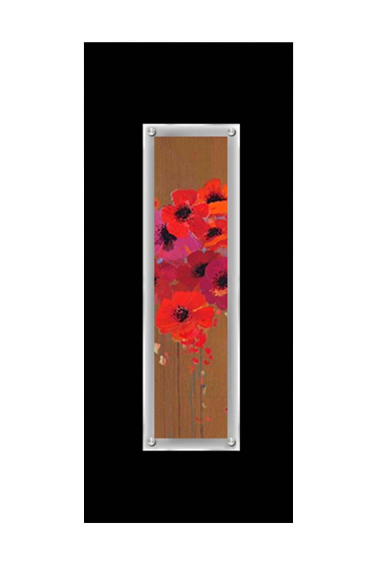 Orsina Poppies Rectangular Framed Wall Art