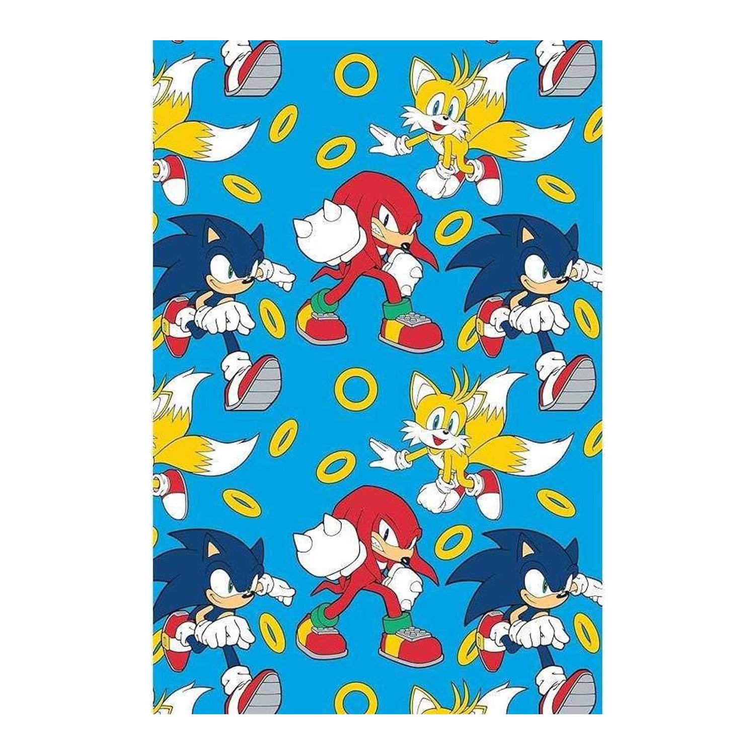 Sonic The Hedgehog Fleece Speed Blanket - 150cm x 100cm