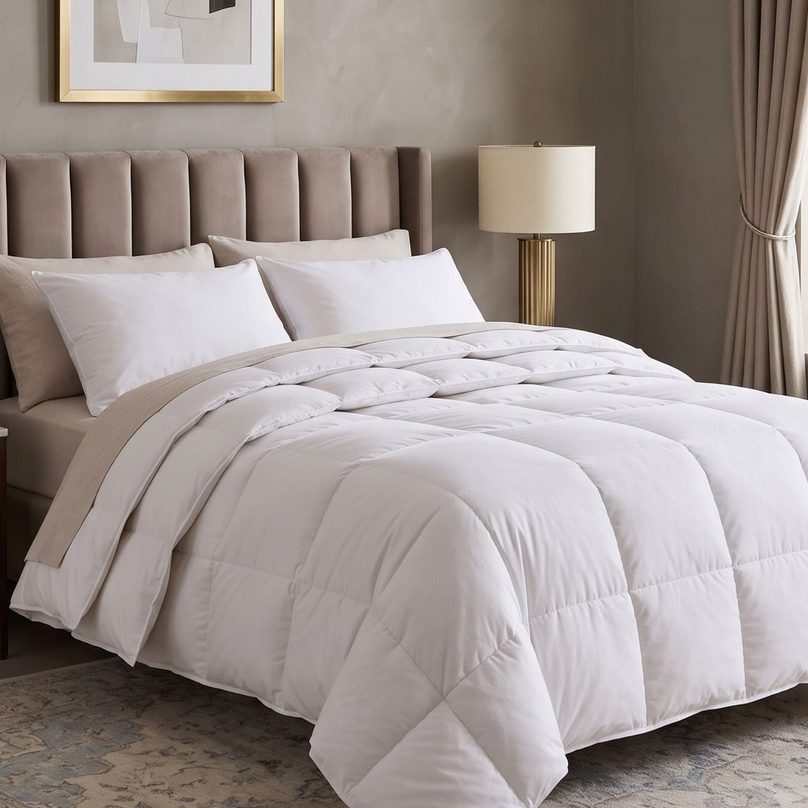 Homescapes Duck Feather and Down All Seasons Duvet - Super King