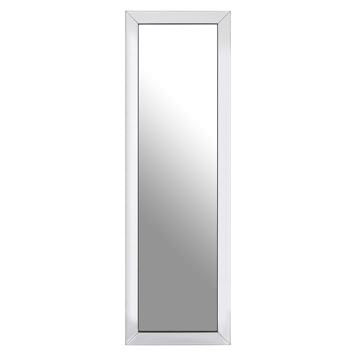 Orsina Avelene Tall Floor Standing Mirror – Silver