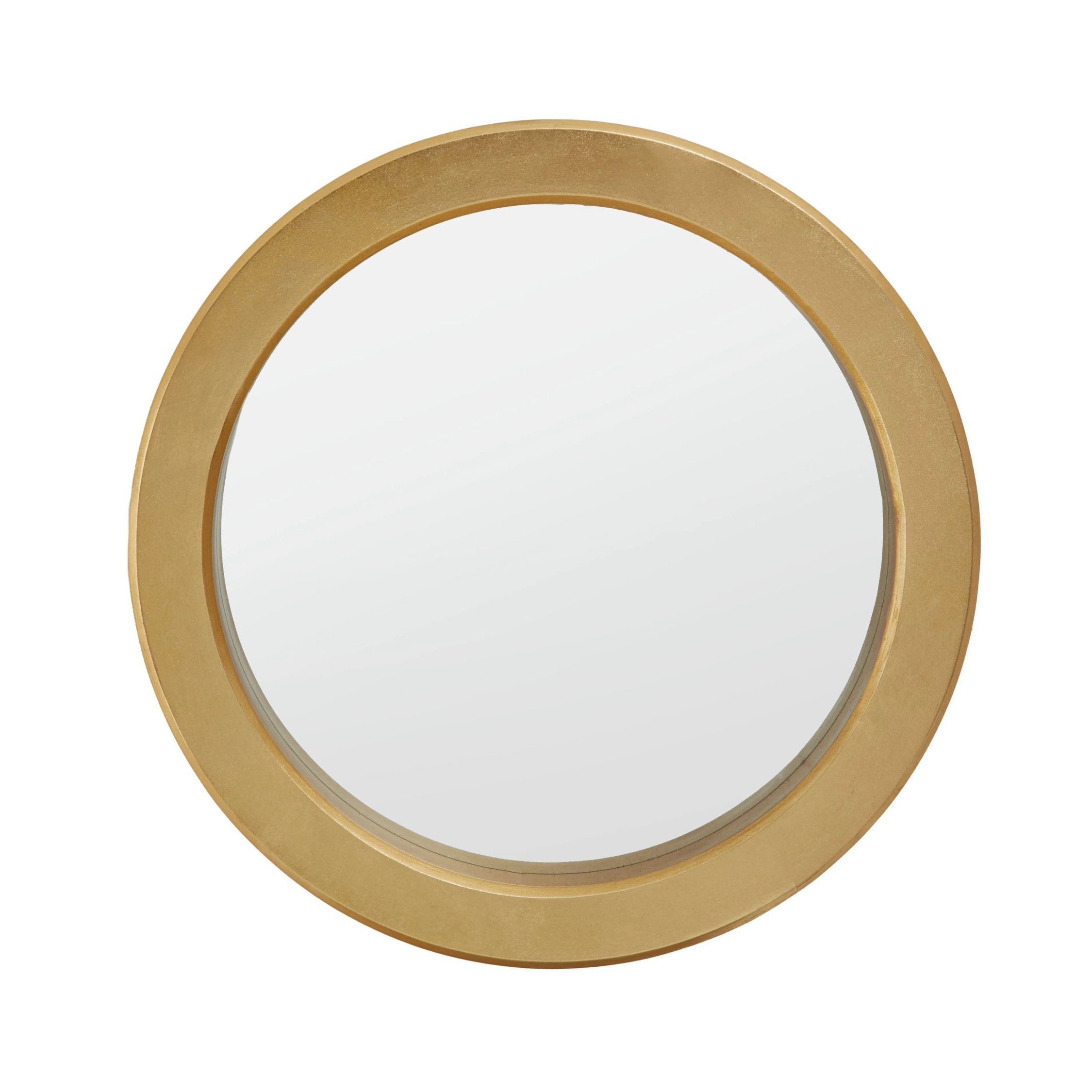 Orsina Matera Round Wall Mirror – Gold