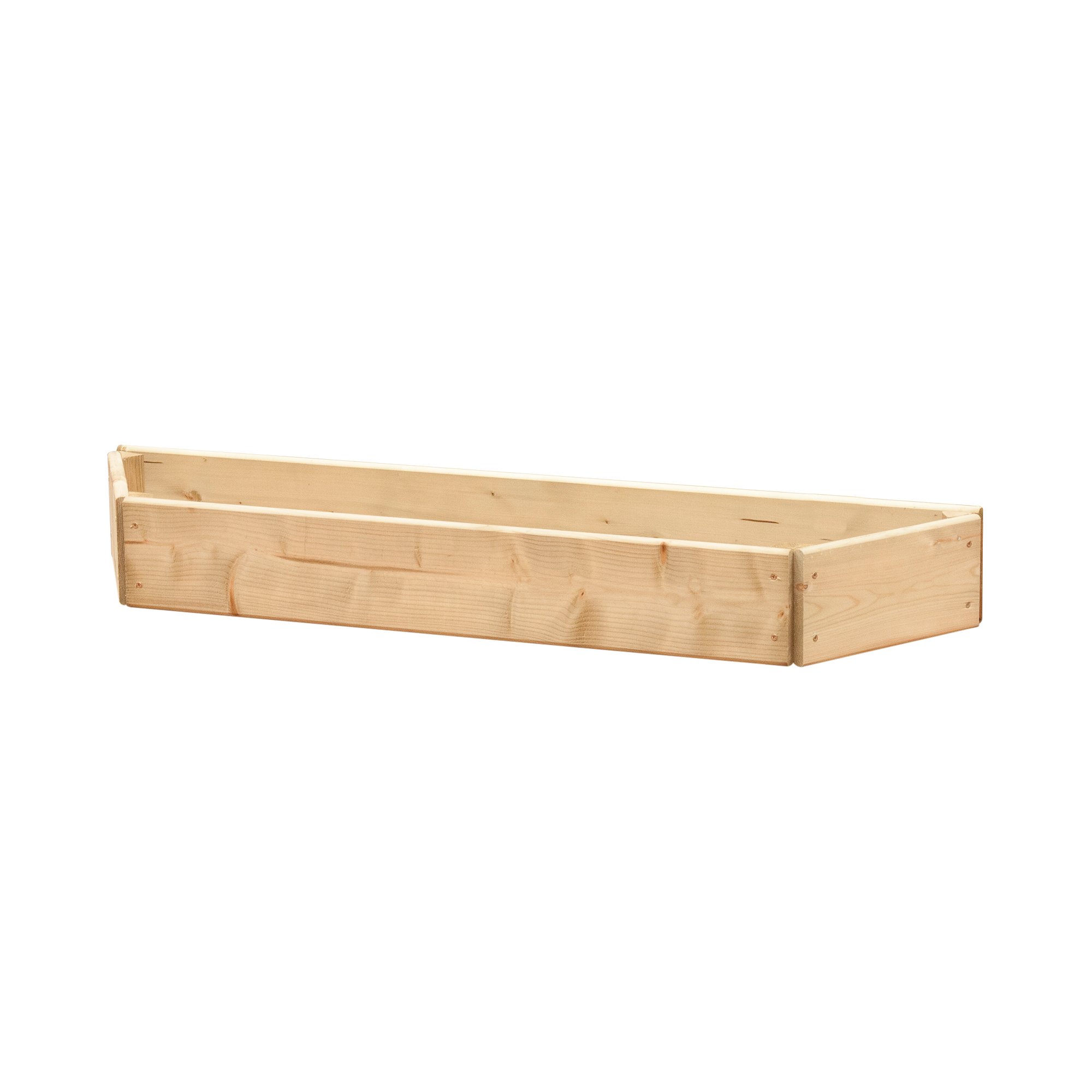 Greena Wooden Wall Planter 120cm, 1 Tier